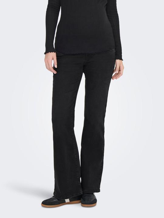 Actual product image Only Maternity OLMLANA Hohe Taille Retro-Fit, ausgestellt Jeans Flared fit jeans (32)