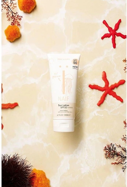 Immagine prodotto Naïf Crema solare per bambini e neonati SPF50 (Crema solare, SPF 50, 30 ml, 1 g)