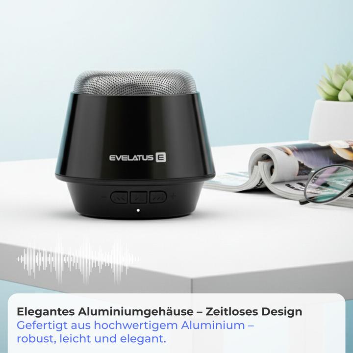 Produktbild Evelatus Bluetooth Speaker ESP01 Black (5 h)