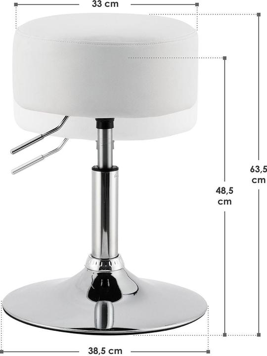 Produktbild Juskys Schminktisch-Hocker