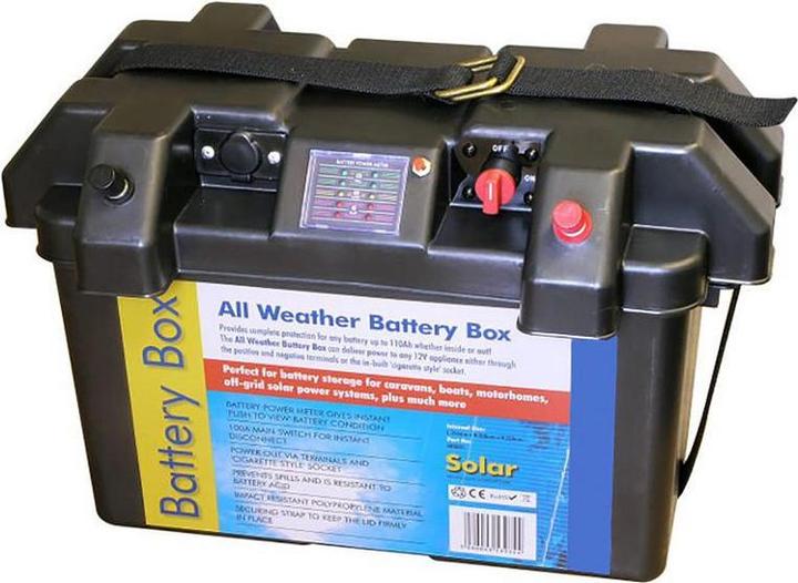 Produktbild RS PRO RS Deluxe Battery Weather Box (110 Ah)
