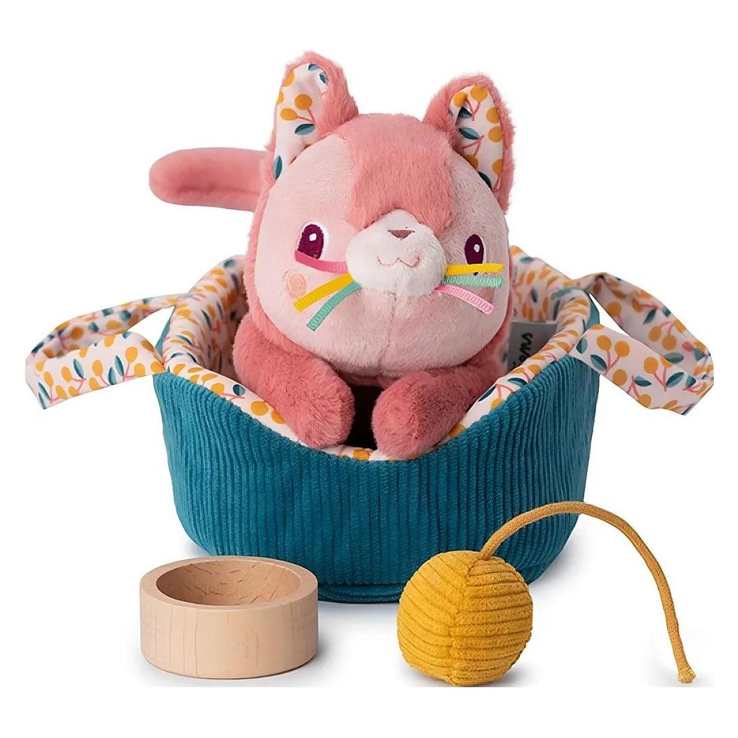 Lilliputiens Jeanne Katze mit Korb (220.83546)