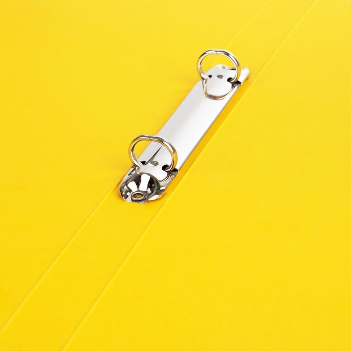Image du produit Idena Classeur à anneaux Eco A4 2 anneaux jaune FSC-Mix (A4, 25 mm, 1 pcs)