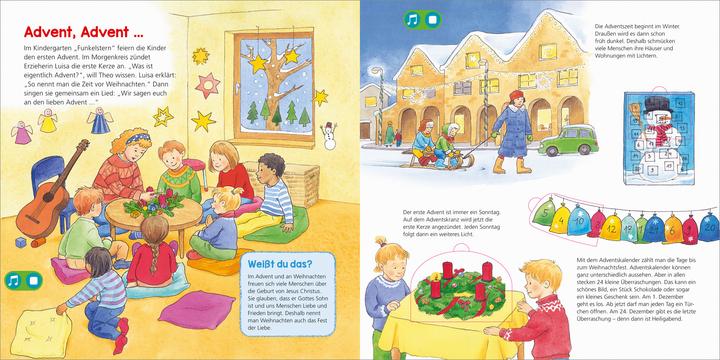 Produktbild Bookii WAS IST WAS Kindergarten Frohe Weihnachten! (Deutsch, Johann Steinstraat, Andrea Weller-Essers, 2018)
