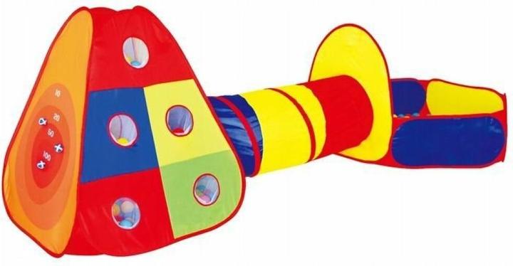 Actual product image Children's tent set with tunnel pool with balls