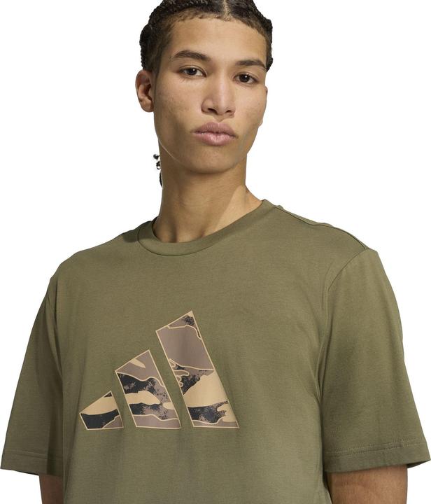 Immagine prodotto Adidas Herren-T-Shirt mit Camouflage-Logo und Grafik (M)