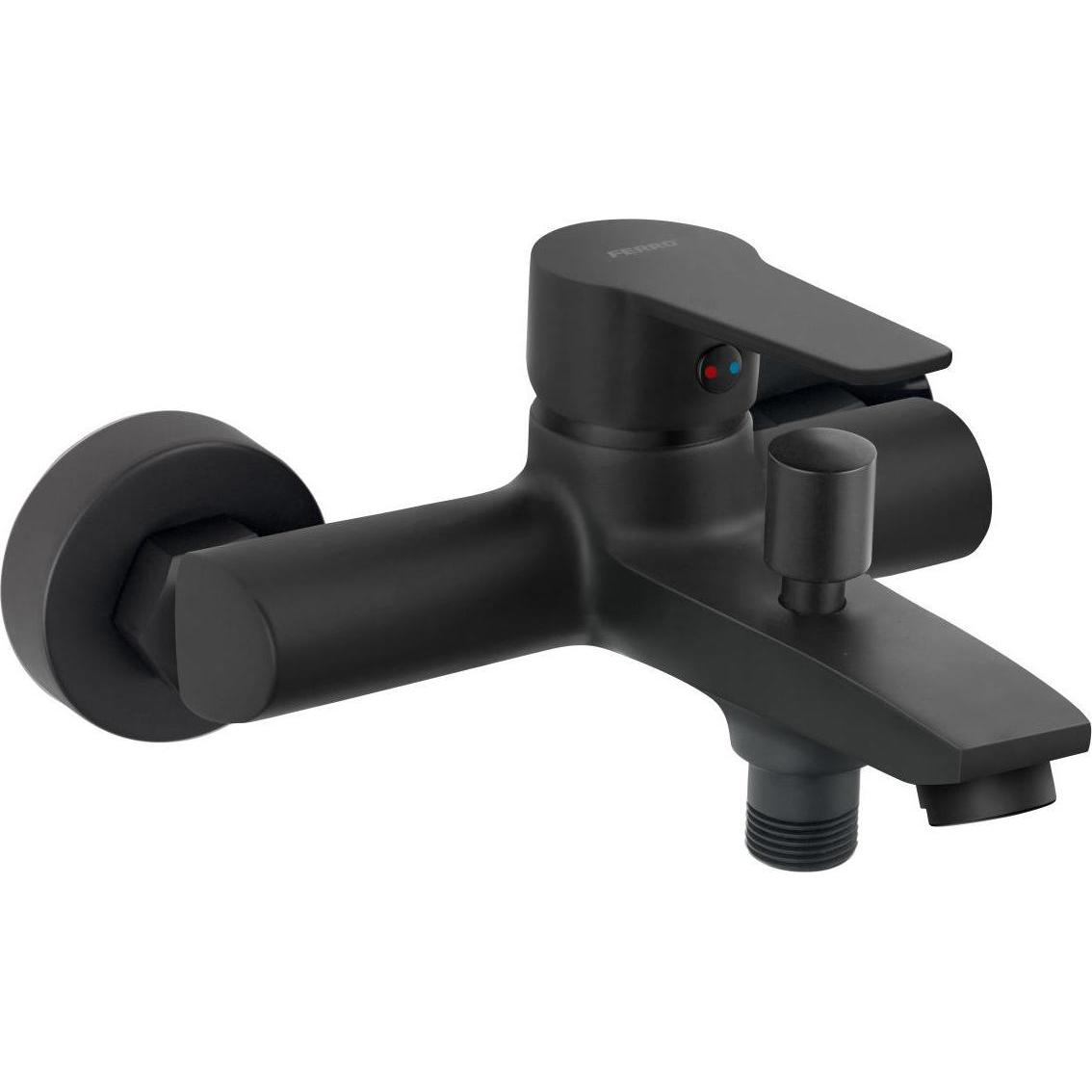 FERRON, Rubinetteria per bagno, Mixer Bath Ferro Rennto Bnt1bl. Black