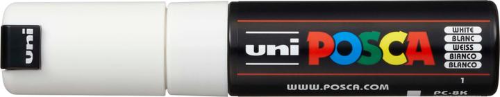 Actual product image Posca Bold Marker PC-8K (White, 8 mm, 1 x)