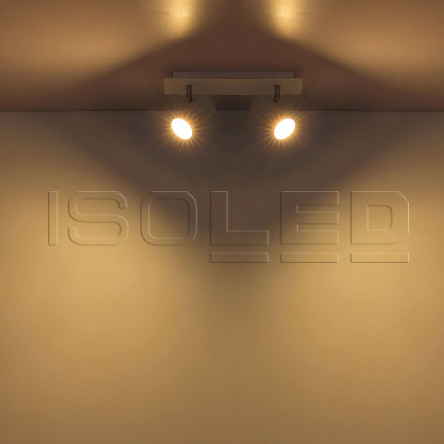 Thumbnail - Isoled, Wandleuchte + Deckenleuchte, Deckenstrahler schwarz matt, 4xGU10 Fassung (GU10)