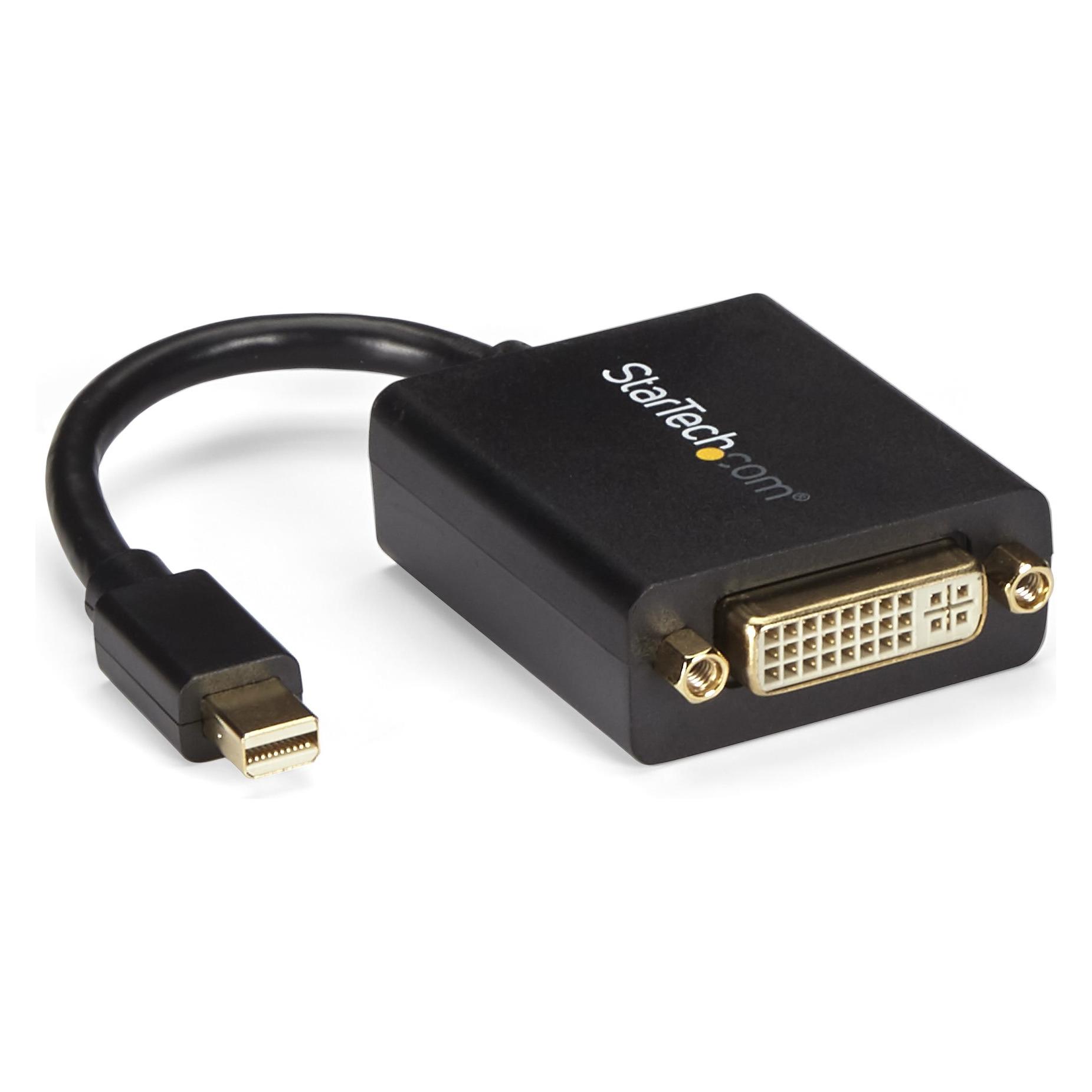 StarTech Mini Displayport A Dvi (10.20 cm), Adattatore dati + video, Nero