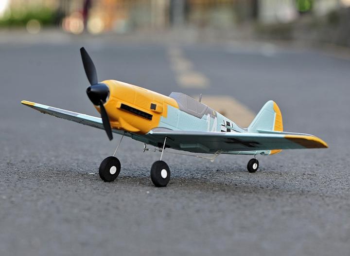 Immagine prodotto Top-RC Warbird Mini BF-109 450 mm, giallo, RTF (Merlo, Motore multiplo)