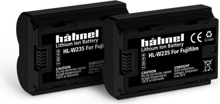 Produktbild Hähnel HL-W235, 2er Kamera-Akku ersetzt Original-Akku NP-W235 7.2 V 2250 mAh (Kamera Akku)