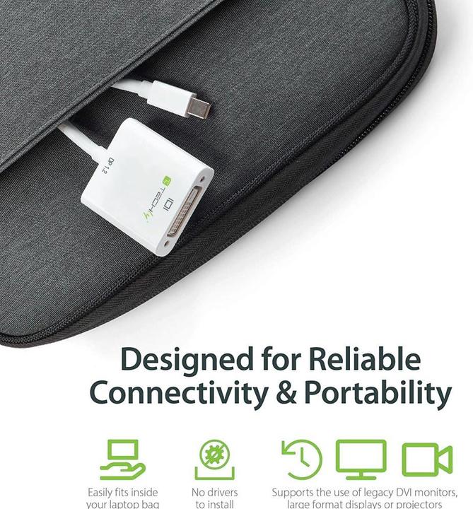 Immagine prodotto Techly Mini DisplayPort a (DVI, 15 cm)