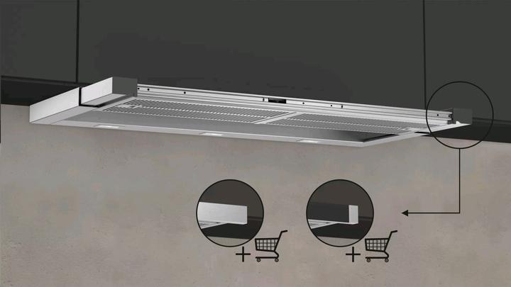 Produktbild Neff D49ML54X1 (Flachschirmhaube)
