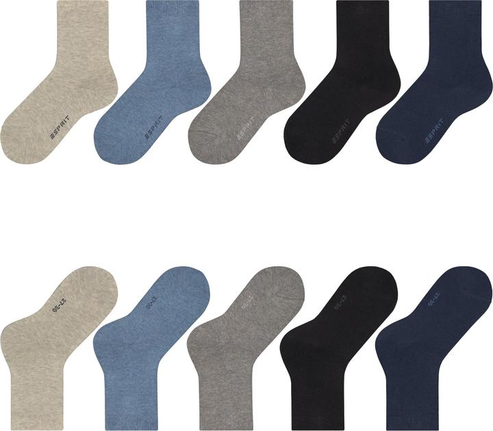 Azzurro, Beige, Grigio, Nero