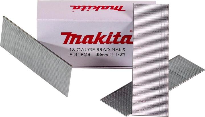 Produktbild Makita Stauchkopfnagel Brads 38mm 5000 Stück galvanisiert ( F-31928 ) für Nagler DBN500/AF505