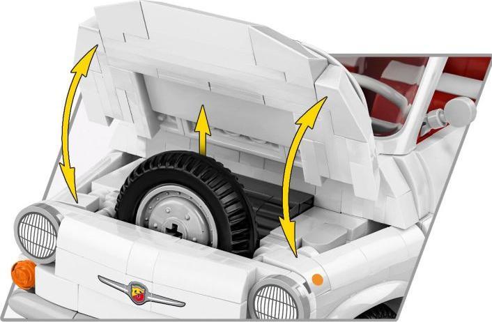 Image du produit Cobi 1965 Fiat 500 Abarth