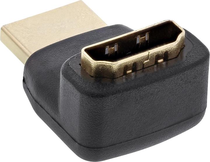 Image du produit InLine Adaptateur HDMI mâle/femelle coudé (HDMI)