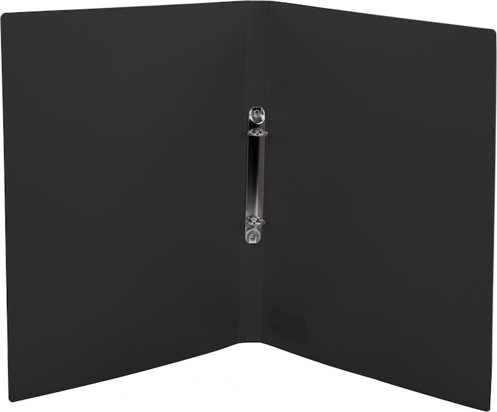 Produktbild Idena Ringbuch A4 PP schwarz 20mm 2 Ringe (A4, 20 mm)