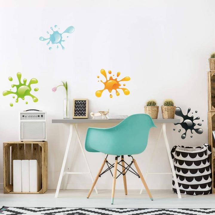Image du produit Trenddeko Taches de couleur (25 x 25 cm)