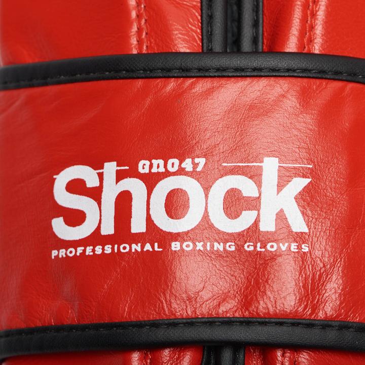 Actual product image Leone Boxing Glove Shock Red GN047 (14 OZ, One size)