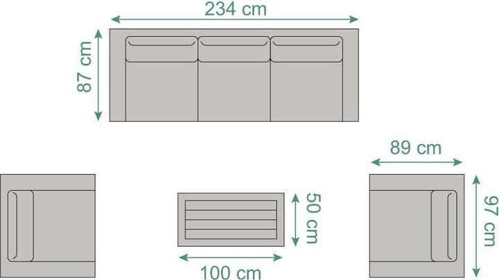 Produktbild Viplounge Wellington