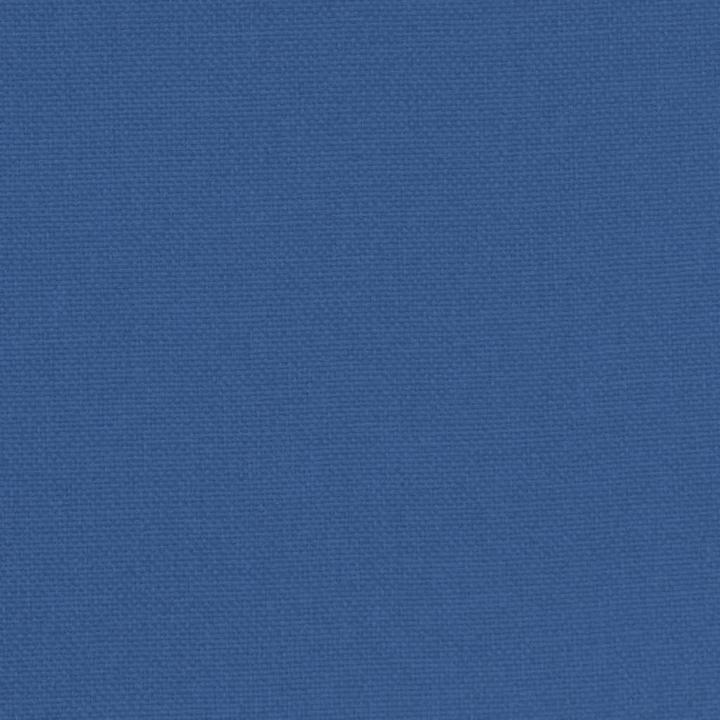 Produktbild vidaXL Clubsessel mit Fusshocker Blau Stoff,Farbe: Blau,Material