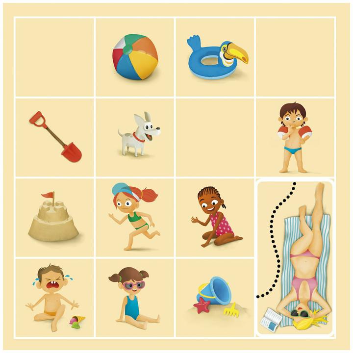 Immagine prodotto Smart Games Spiaggia del puzzle (48 pezzi)