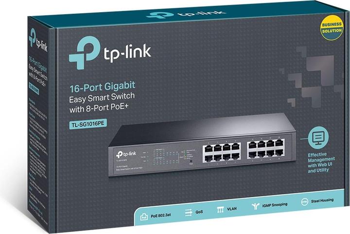 Image du produit TP-Link Tl-Sg1016pe (16 Ports)
