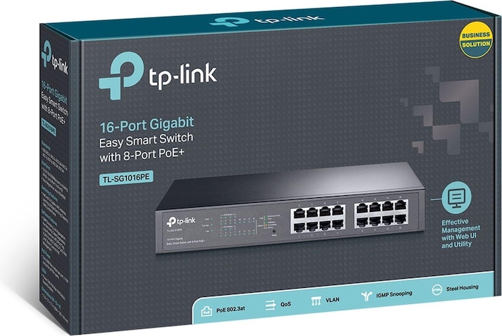 Immagine prodotto TP-Link Tl-Sg1016pe (16 Porti)
