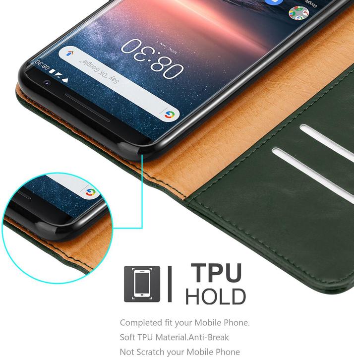Actual product image Cadorabo Book Luxury Cover (Nokia 8 Sirocco)