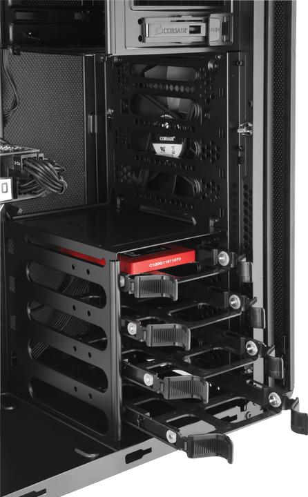 Actual product image Corsair Carbide 330R Blackout Edition (ATX, E-ATX, mATX, Mini-ITX)