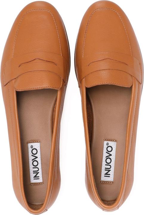 Actual product image Inuovo This classic slip-on shoe from convinces with its simple elegance in a penny loafer look. (41)