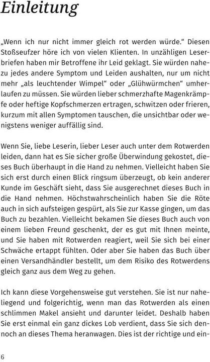 Nährwerte und Zutaten Keine Angst vor dem Erröten (Deutsch, Doris Wolf, 2019)