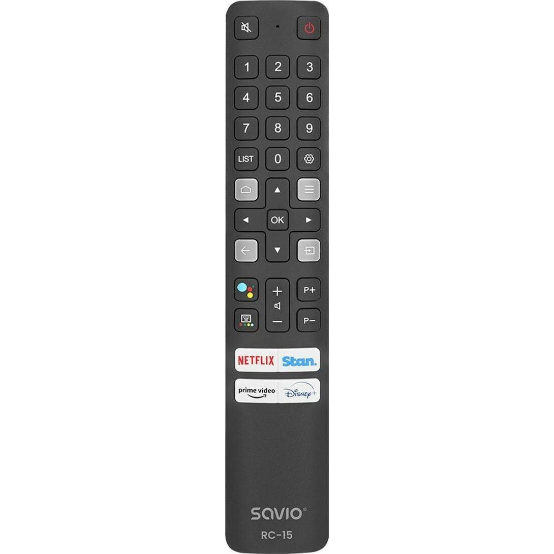 Savio RC-15 (Telecomando specifico per il dispositivo, Miracolo), Telecomando, Nero