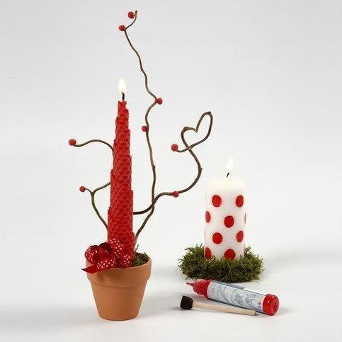 Produktbild Creativ Company Kerzendocht 3 m x 9 mm, Weiss