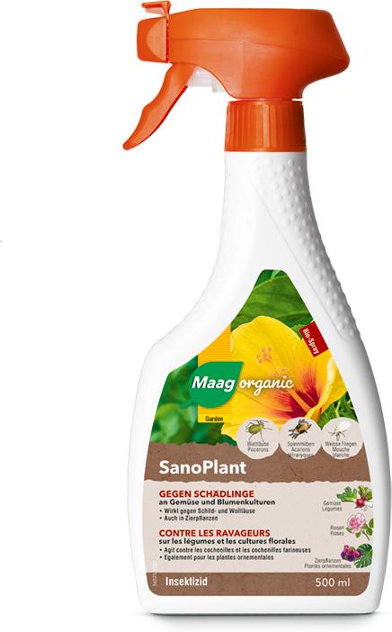 Image du produit Maag SanoPlant Spray (Larves de coléoptère et de guêpe des feuilles, Mouche)
