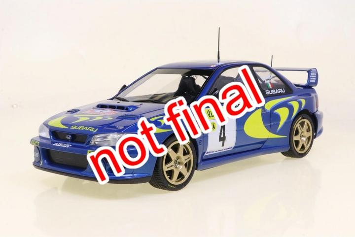Produktbild Solido 1:18 Subaru Impreza 22B #4 blau