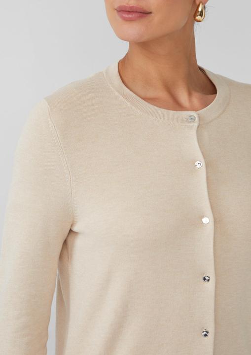 Produktbild s.Oliver Cardigan aus Viskosemix mit Glitzerbündchen (42)