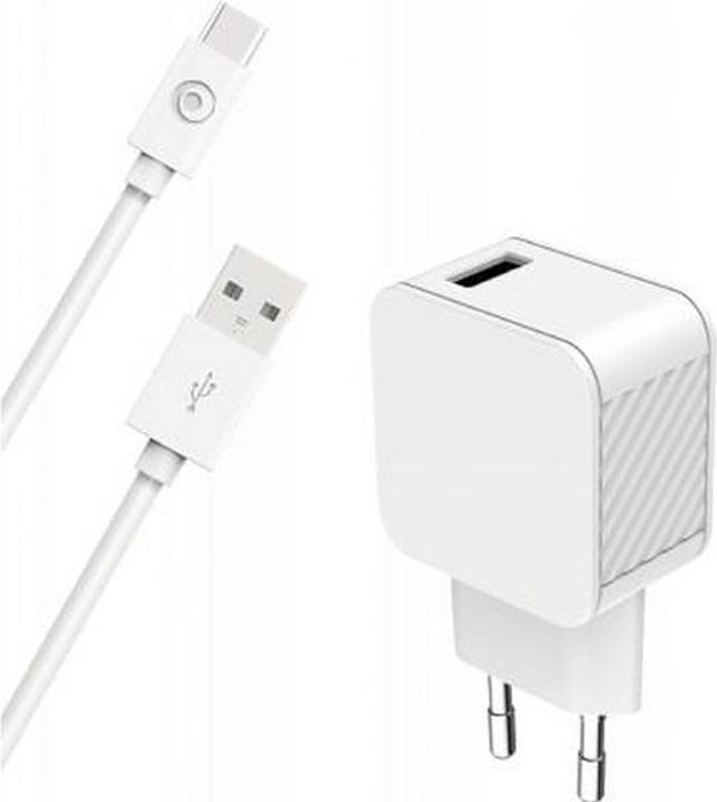 Actual product image Bigben Connected BBC3A USBA IC Charger/USB AtoUSB C Cable (12 W, 1 portion)