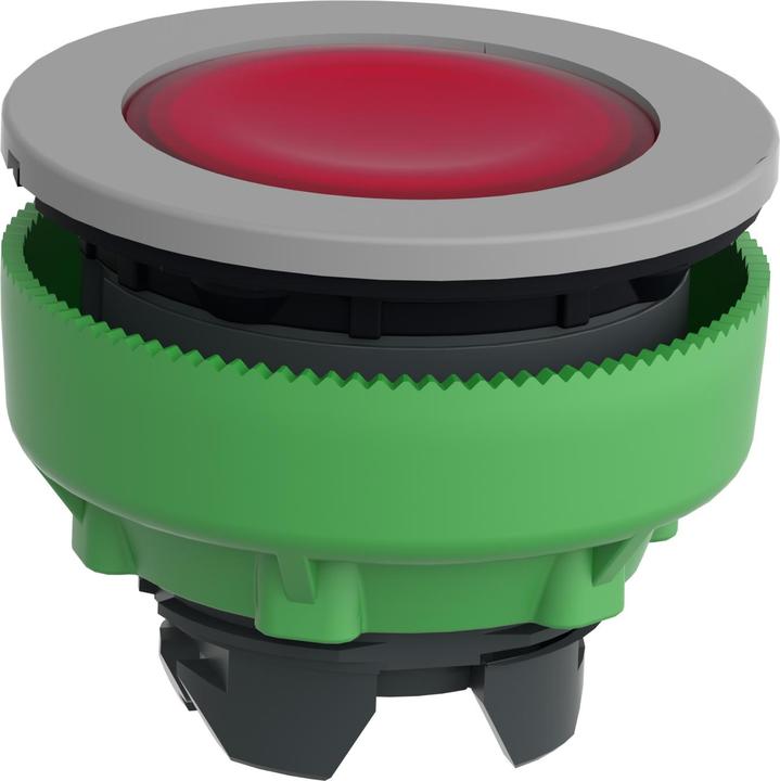 Actual product image Schneider Electric Illuminated push-button, front, plastic, ZB5FW343C0