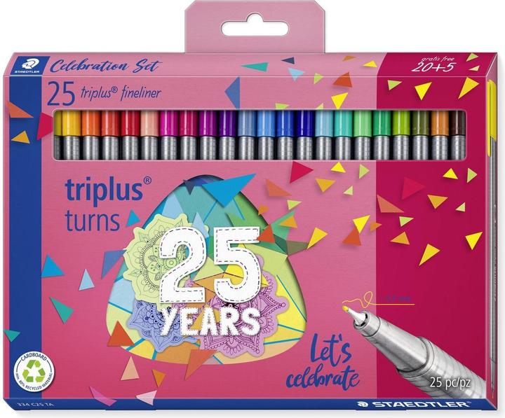 25 colours