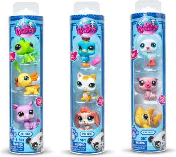 Actual product image Littlest Pet Shop - PET TRIO IN TUBE ASS (00550)