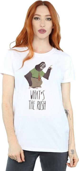 Immagine prodotto Disney Zootropolis What's The Rush Maglietta Ampia Donna (M)