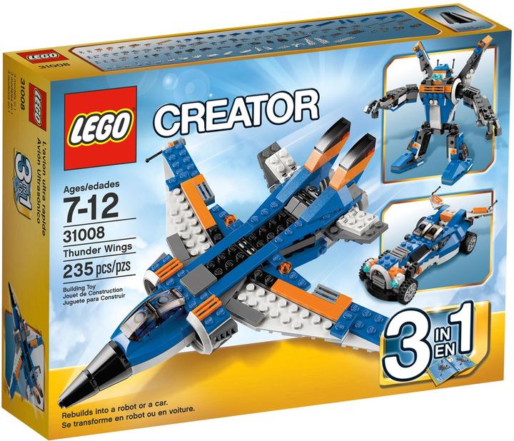 Actual product image LEGO Creator Power Jet