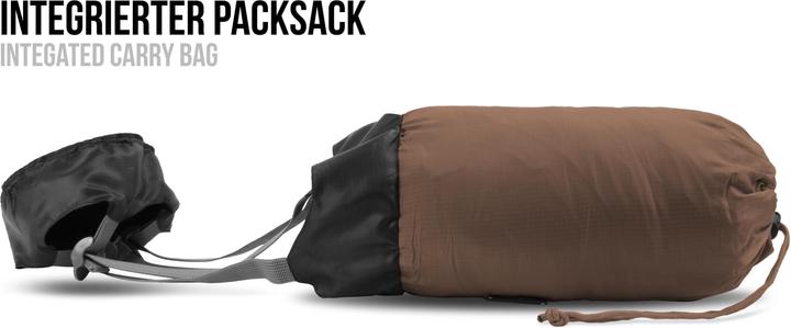 Actual product image Normani Ultralight sleeping bag (zip left) Runty (210 cm)