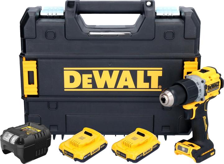 Produktbild DeWalt DCD 805 D2T Akku Schlagbohrschrauber 18 V 90 Nm Brushless + 2x Akku 2,0 Ah + Ladegerät + (Akkubetrieb)