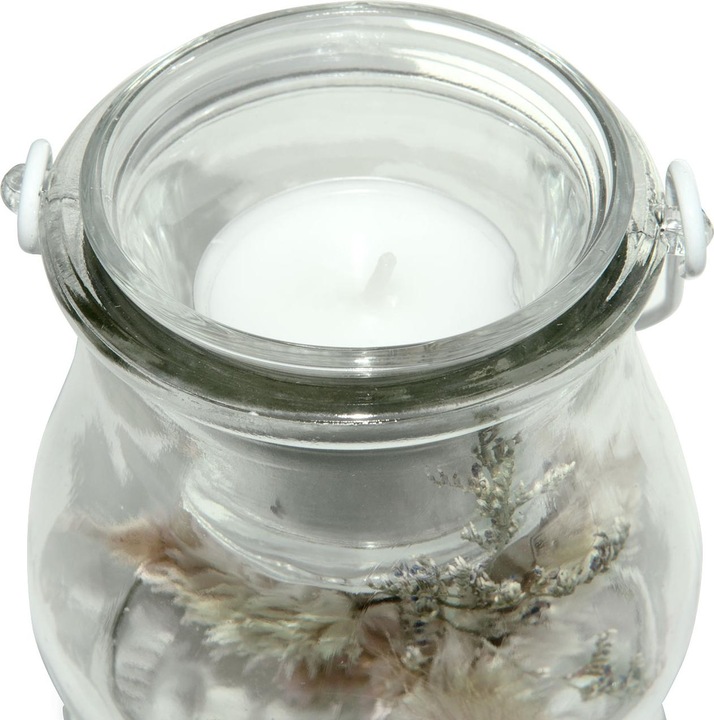 Actual product image Casativo Lantern with dried flowers (1 x)
