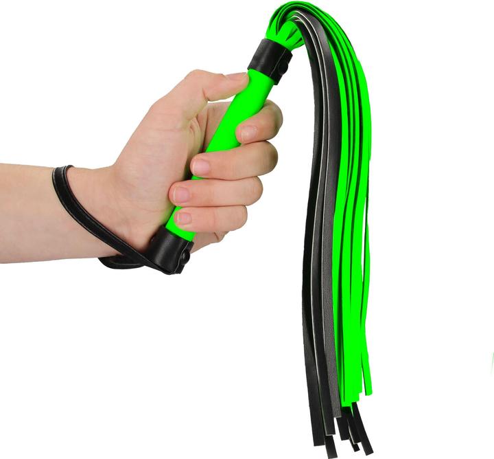 Produktbild Ouch! Flogger - Glow in the Dark