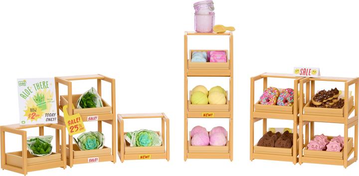 Actual product image MGA Entertainment Miniverse Spaces Furniture Pack in PDQ